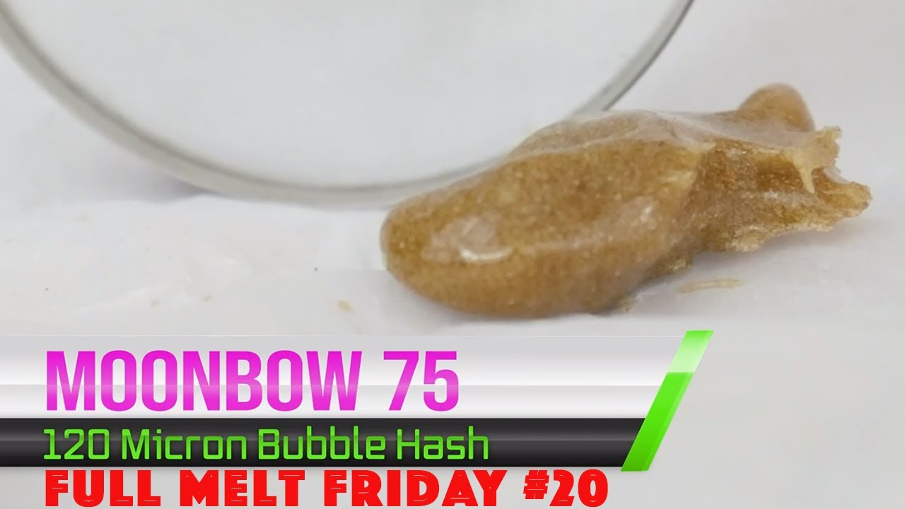 MOONBOW 75 BUBBLE HASH | Full Melt Friday #20