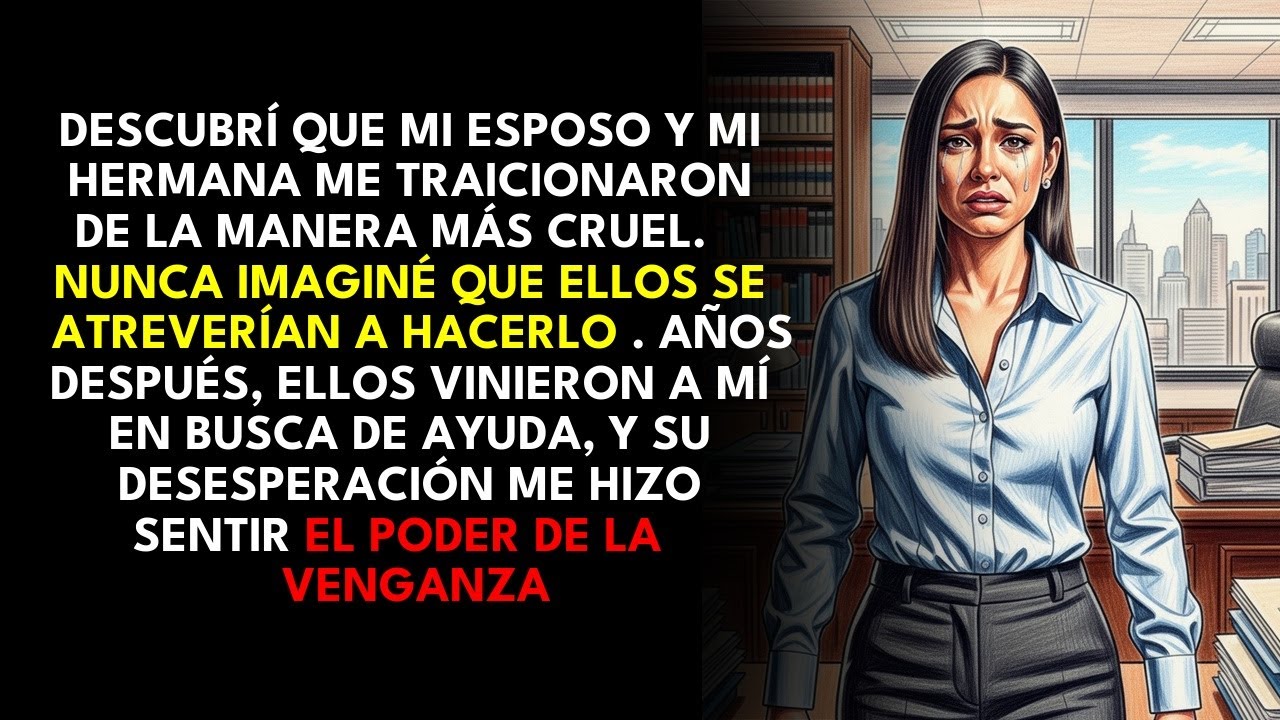 Descubrí la traición de mi esposo y hermana, pero cuando ellos me buscaron...