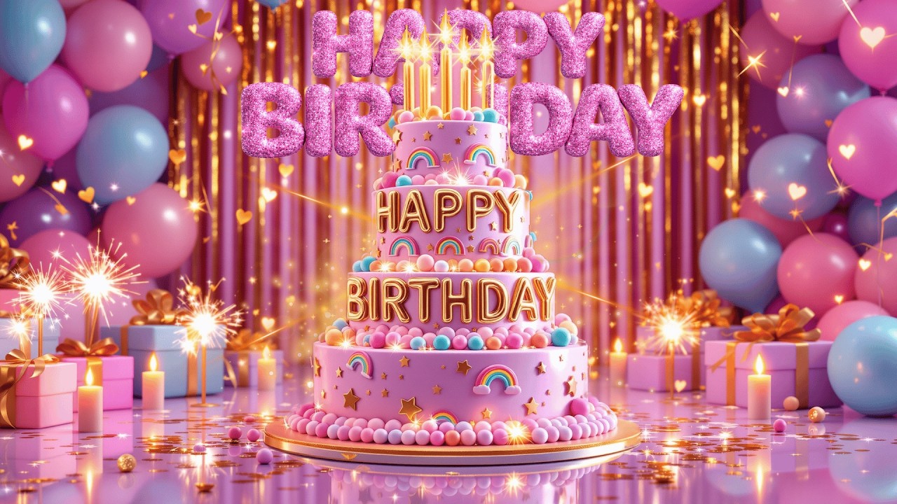 Happy Birthday Song 🎂 Celebration Music & Birthday Wishes