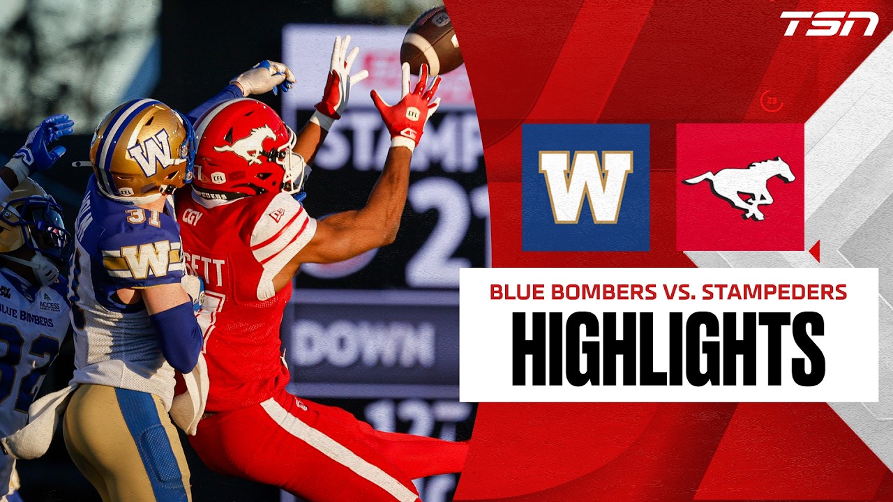 CFL WEEK ONE: Winnipeg Blue Bombers vs. Calgary Stampeders | Full Highlights