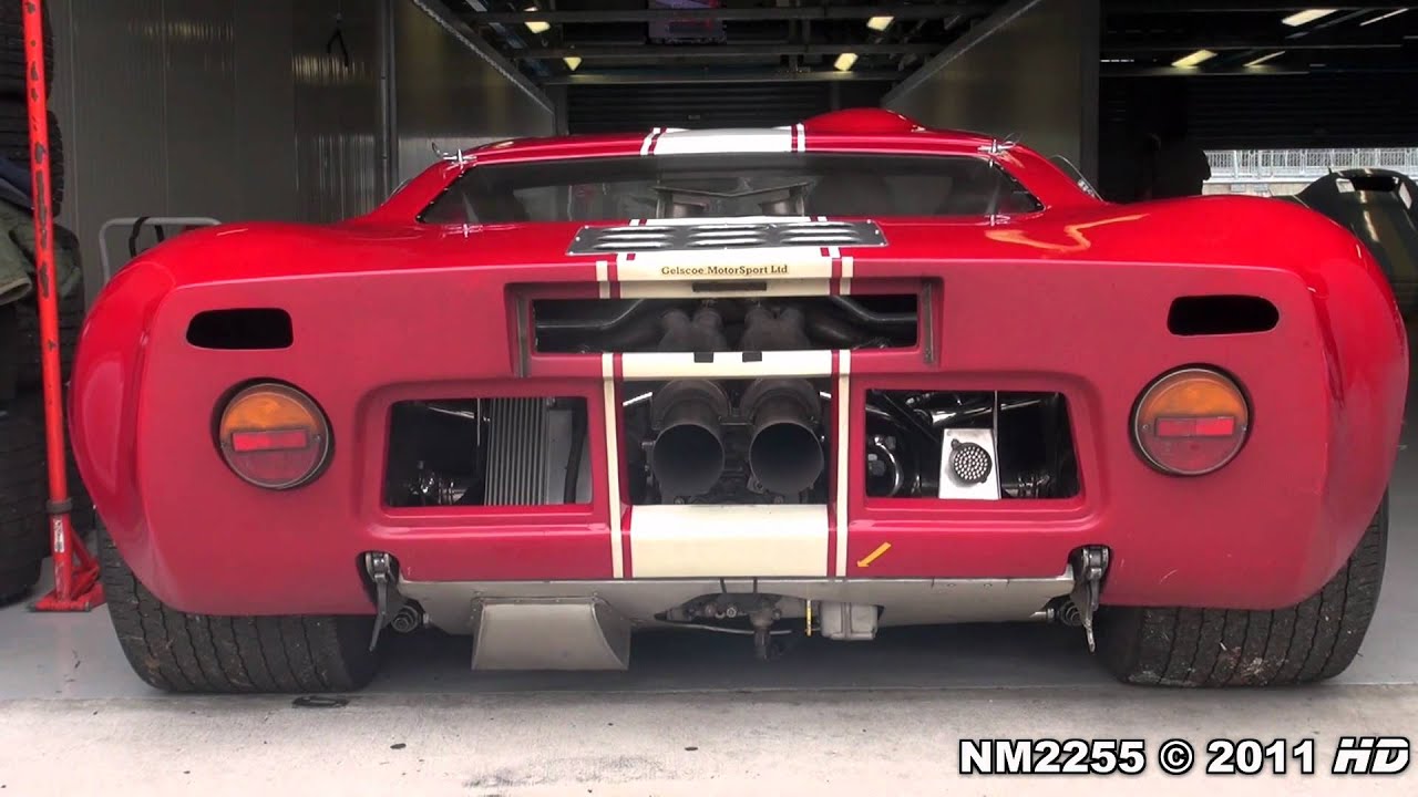 Ford GT40 MK1 LOUD SOUND!