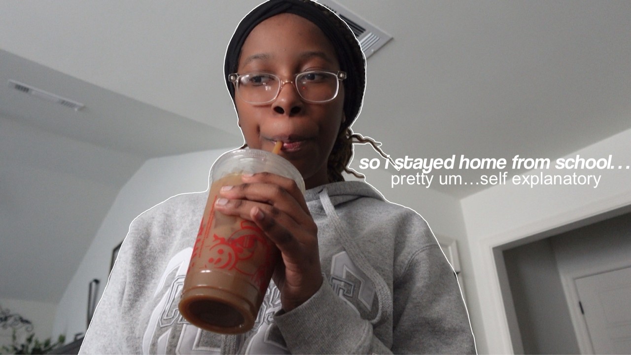 so i stayed home from school...