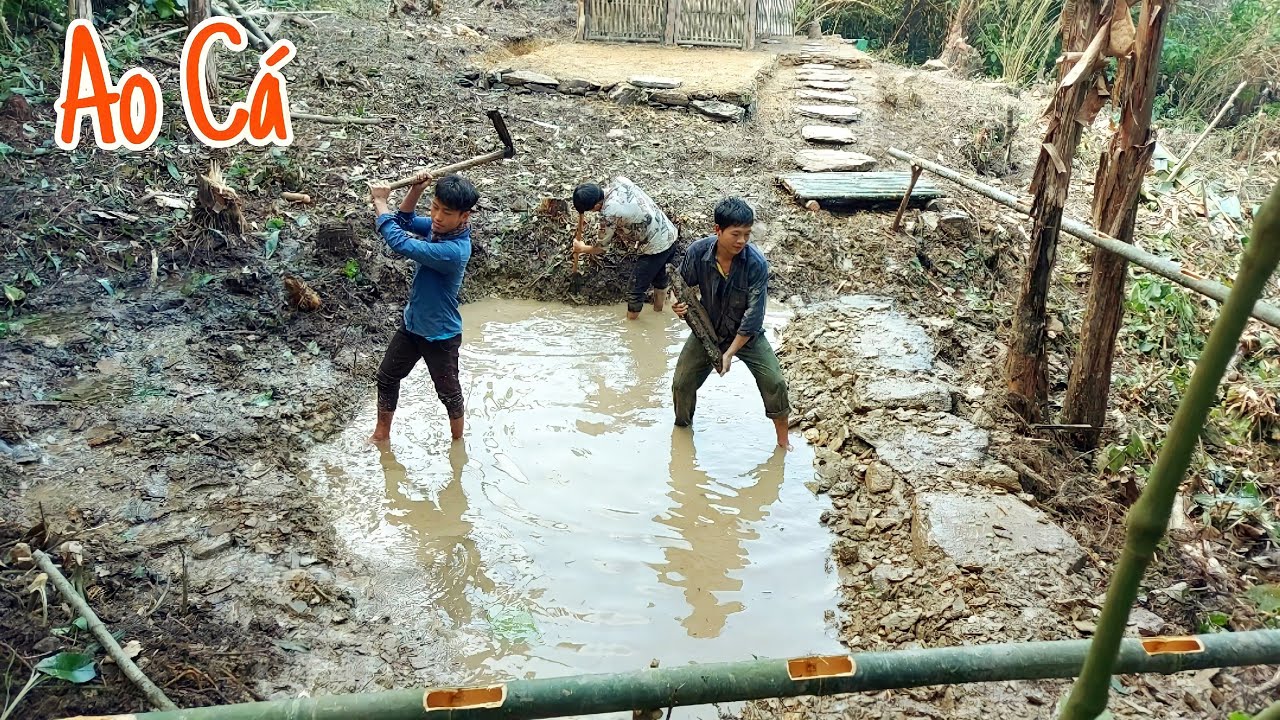 Đào Ao Thả Cá - Tập 1 | Sinh Tồn Trú Ẩn Trong Rừng | Ngày Thứ 19