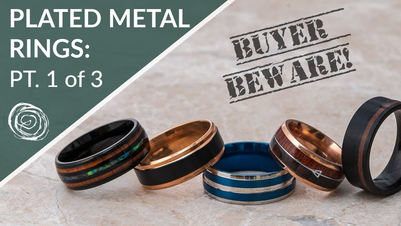 [BUYER BEWARE] PT. 1 How To Identify Plated Tungsten Wedding Rings | Jewelry by Johan
