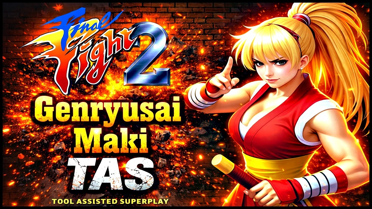 【TAS】FINAL FIGHT 2 - GENRYUSAI MAKI (SNES \ 1993 \ EXPERT DIFFICULT)