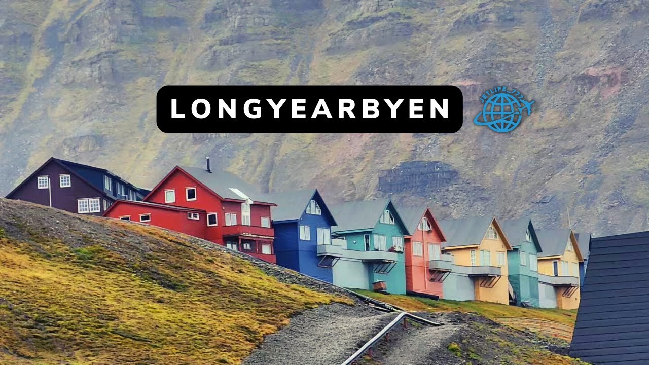 The most northern town in the world (LONGYEARBYEN NORWAY)