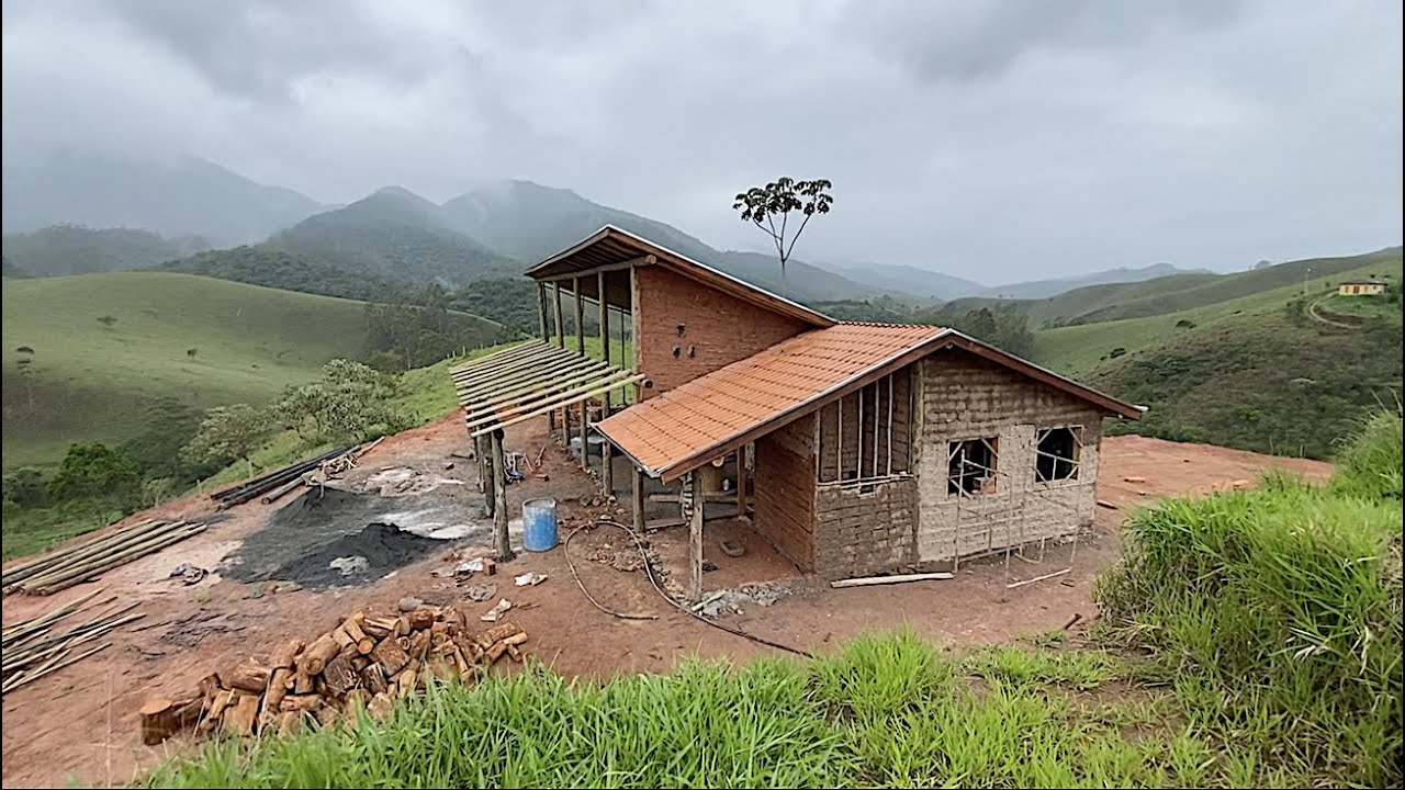 CORDWOOD E PAU A PIQUE - DIÁRIO DA OBRA