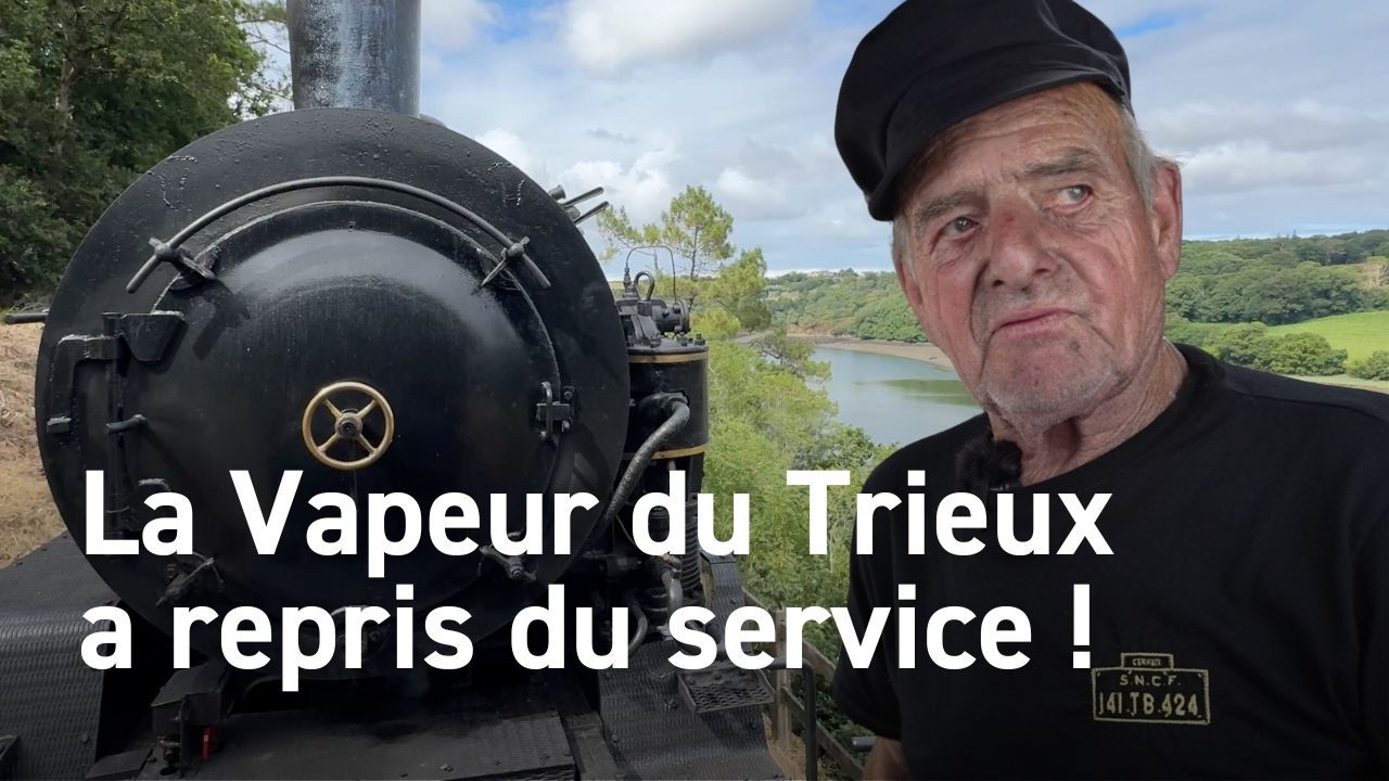 La Vapeur du Trieux a repris du service entre Pontrieux et Paimpol