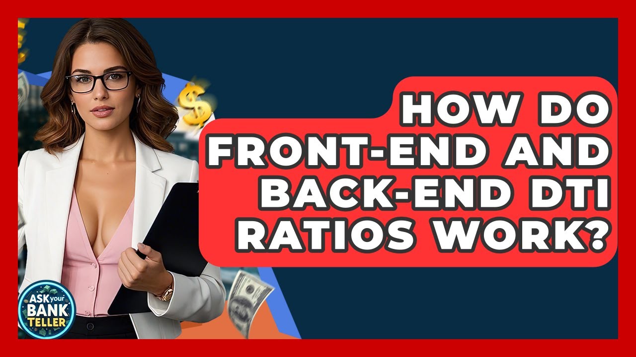 How Do Front-end And Back-end DTI Ratios Work? - Ask Your Bank Teller