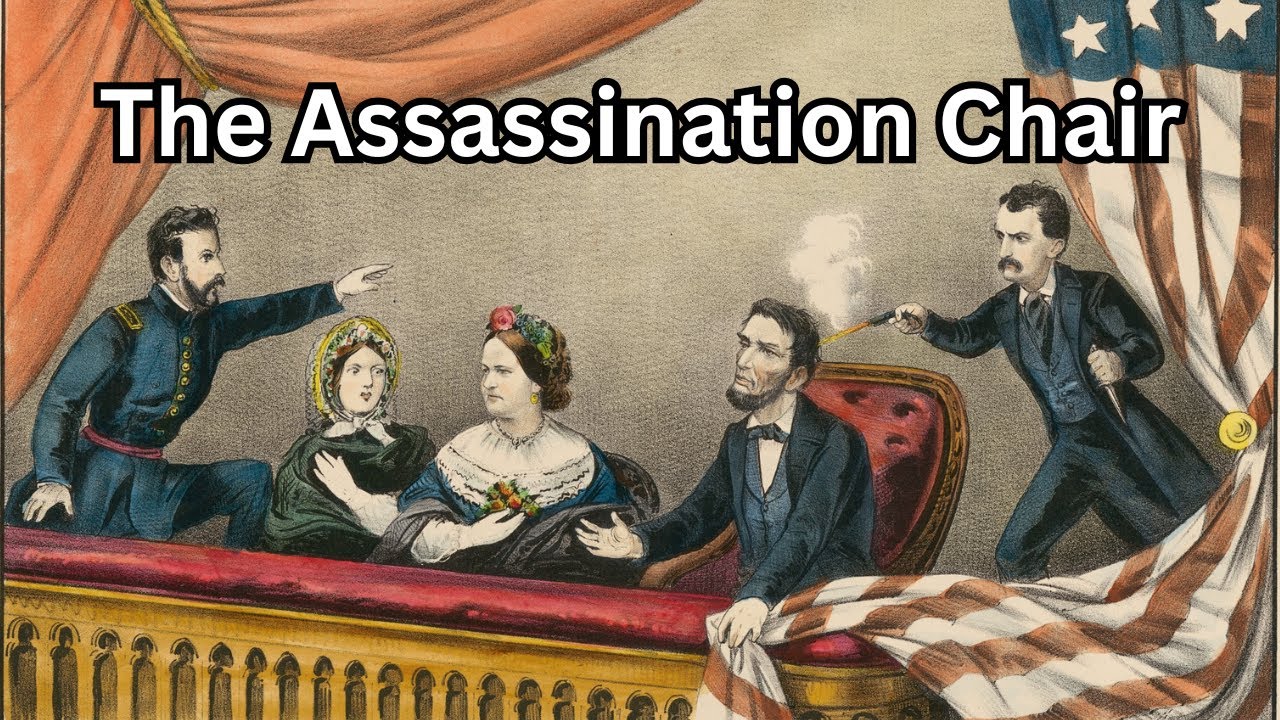 Музей Генри Форда: Кресло, в котором был убит Линкольн.