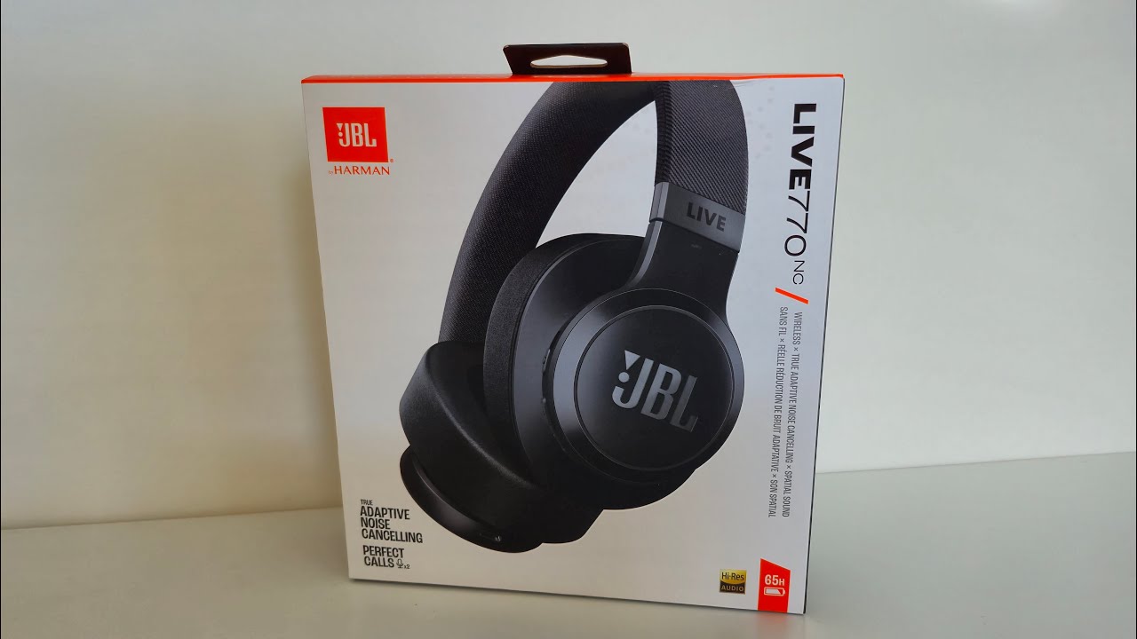 JBL Live 770NC Unboxing