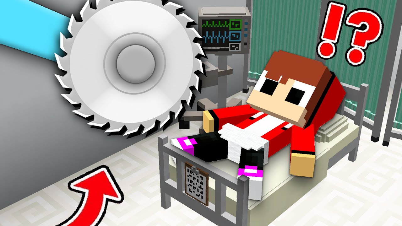Baby JJ and Mikey Escape The Evil Hospital in Minecraft challenge (Maizen Mizen Mazien)