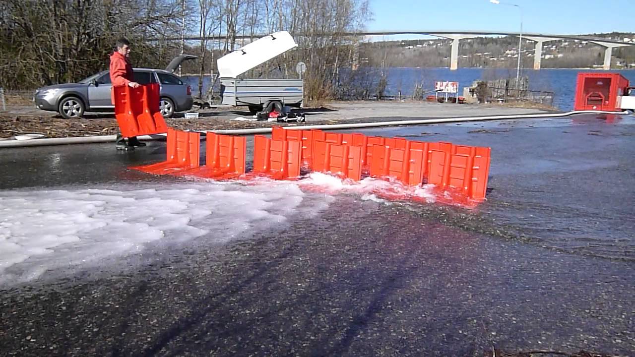 Testing the NOAQ Boxwall against flash flooding