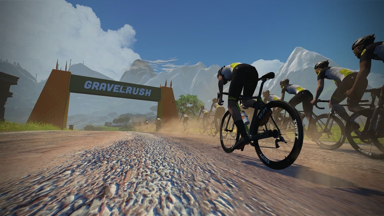 Zwift Gravel Rush Series // Stage 2