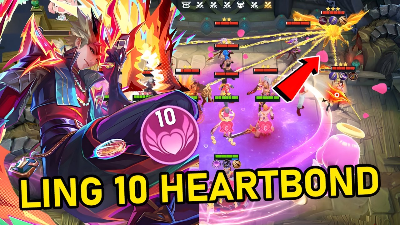 New Season MCGG! Ling Combo 10 Heartbond Counter Soul Vessels - Best Magic Chess Synergy