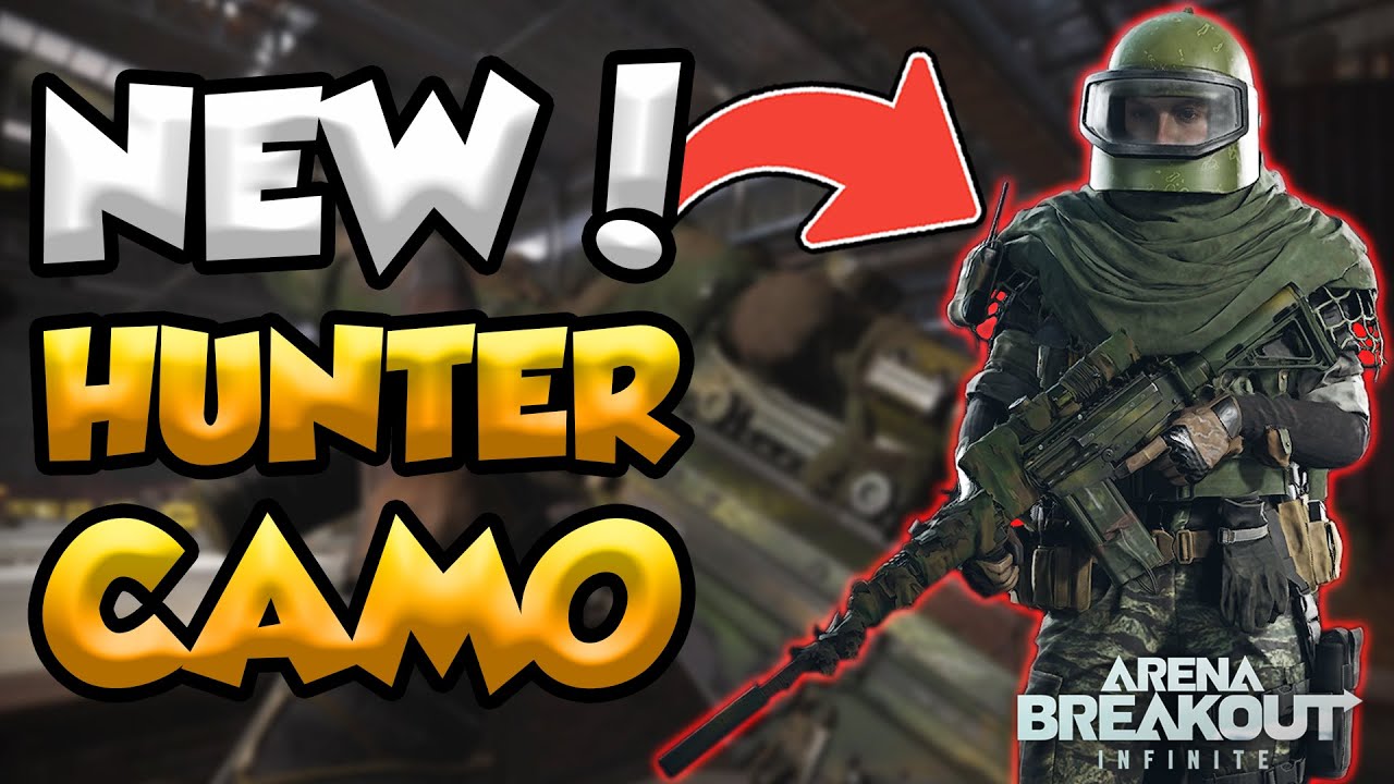 *NEW!* HUNTER CAMO SKIN GAMEPLAY! - Arena Breakout Infinite