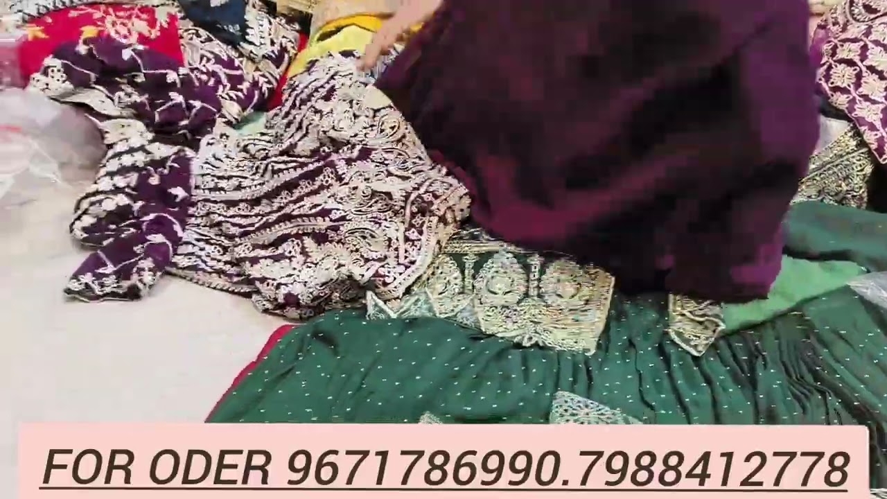 Party wear full dresses hi dresses sanjeeda collection Ambala City kapda markit wholesale price in