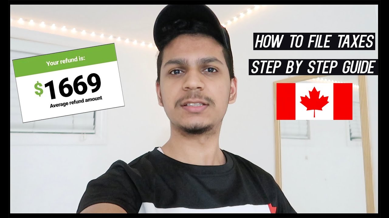 FILE TAX RETURNS IN CANADA BY YOURSELF! (FREE)