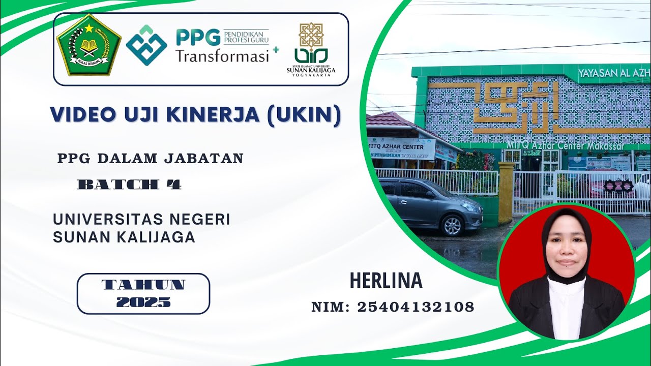 VIDEO UKIN  HERLINA PPG BATCH 4 2025 UIN Sunan Kalijaga Yogyakarta