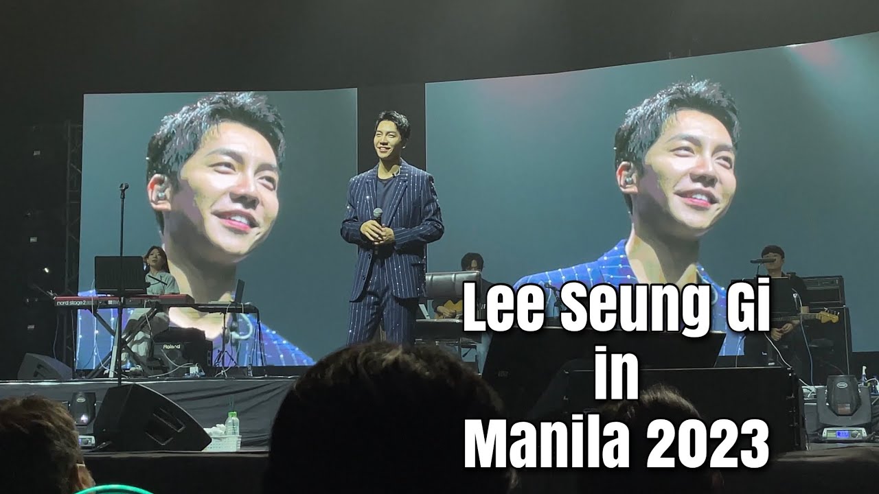 Lee Seung Gi in Manila : The Dreamer's Dream | Part 1