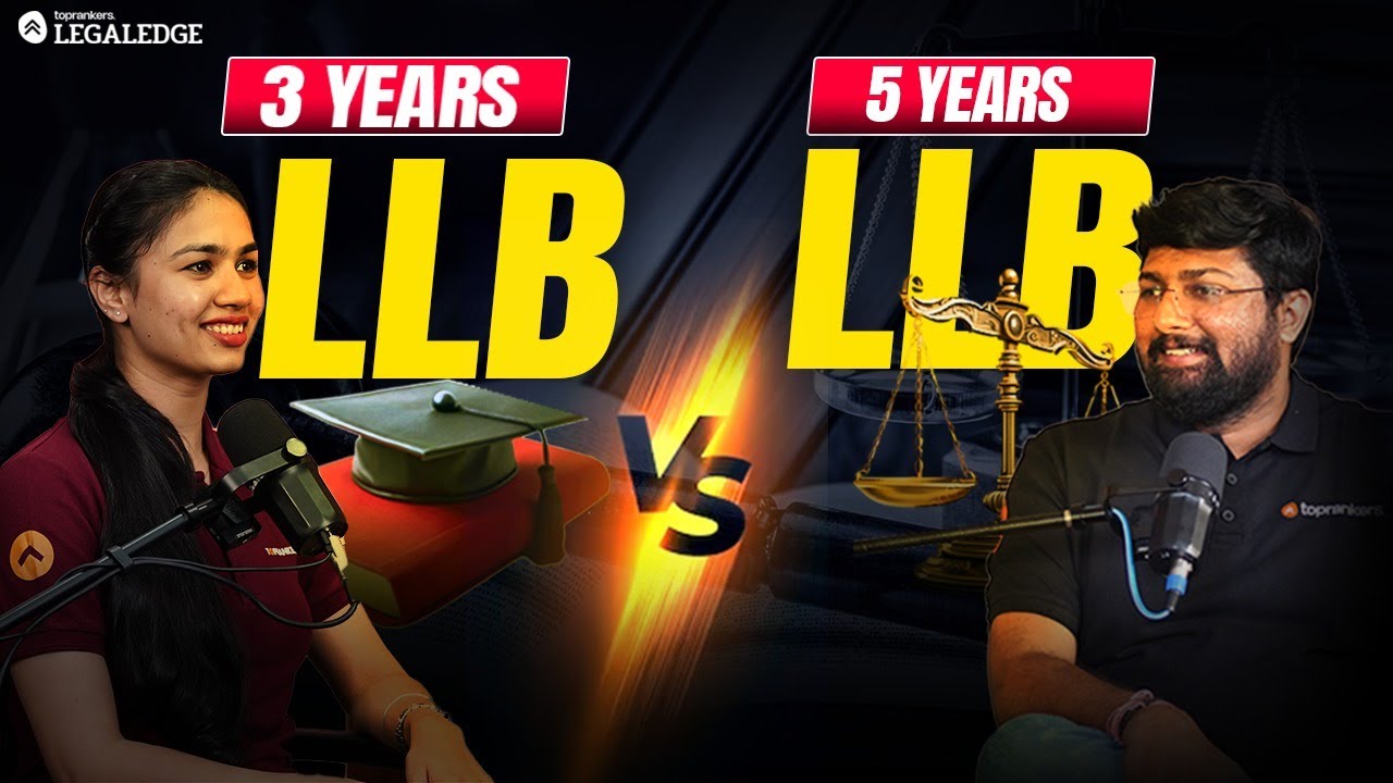 3 Year LLB vs 5 Year LLB: Key Differences, Placements & Career Opportunities