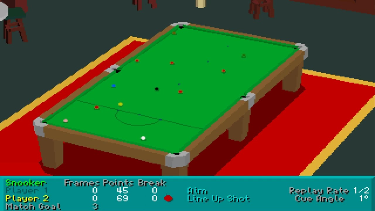 Virtual Snooker (Celeris Inc, 1996)