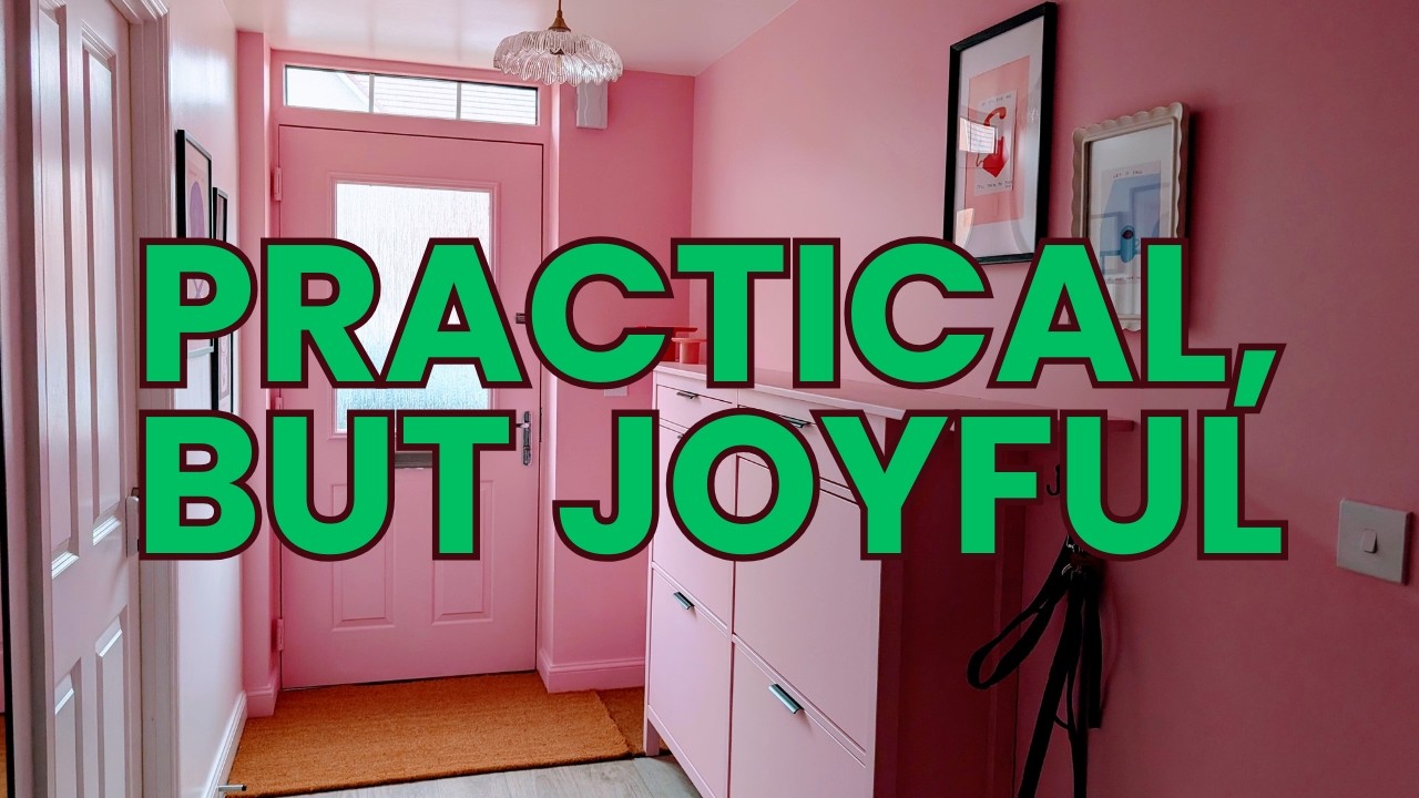 Turning Our Hallway Into a Joyful, Practical Space | DIY Storage & Colour