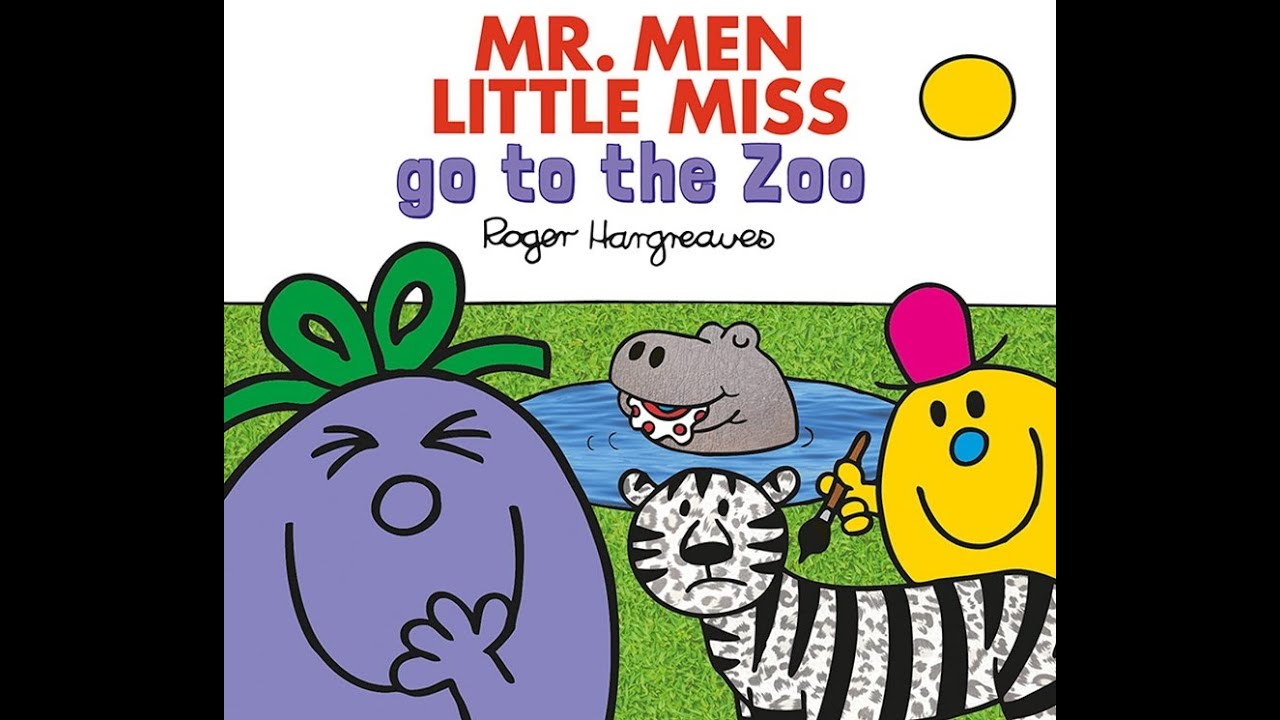 Mr. Men & Little Miss Go To The Zoo.🐒🦁🦒🦓🐆