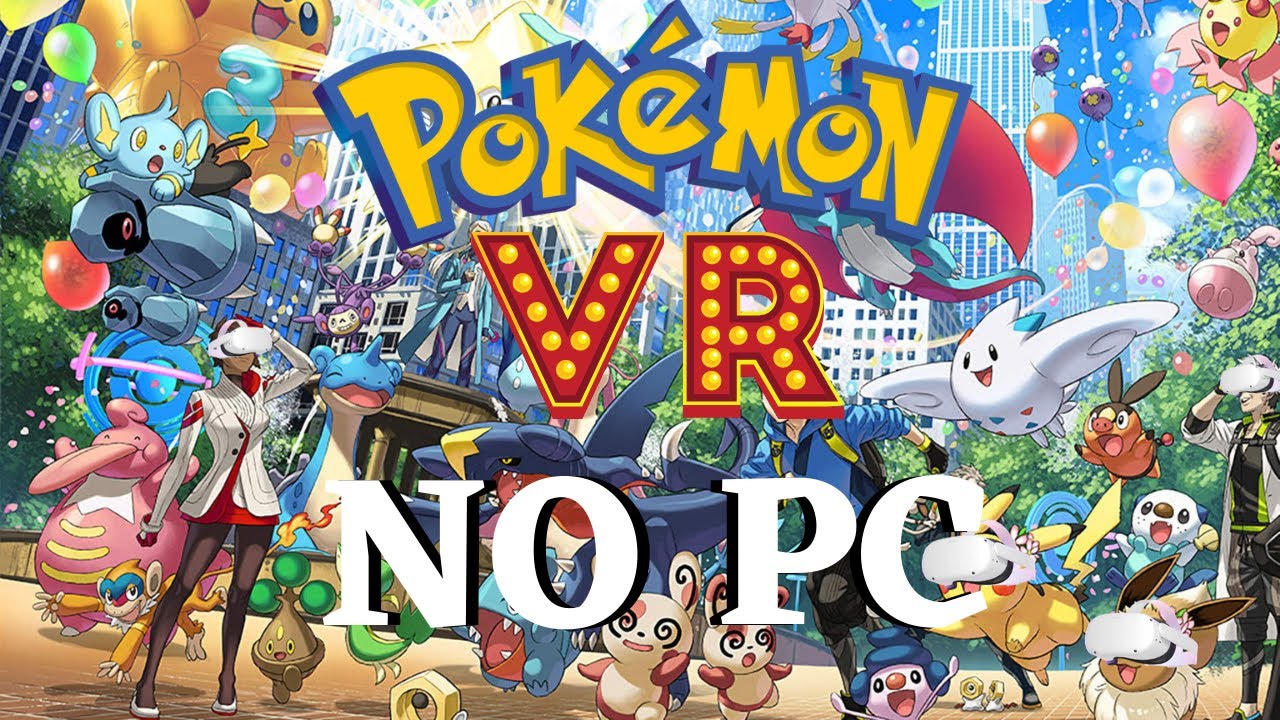 Pokemon VR БЕСПЛАТНО. ПК не нужен. Oculus Quest и Quest 2.