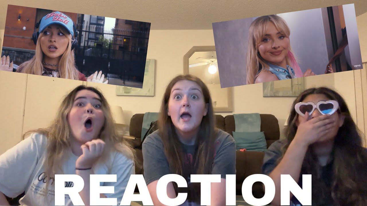 Feather Sabrina Carpenter Music Video Reaction