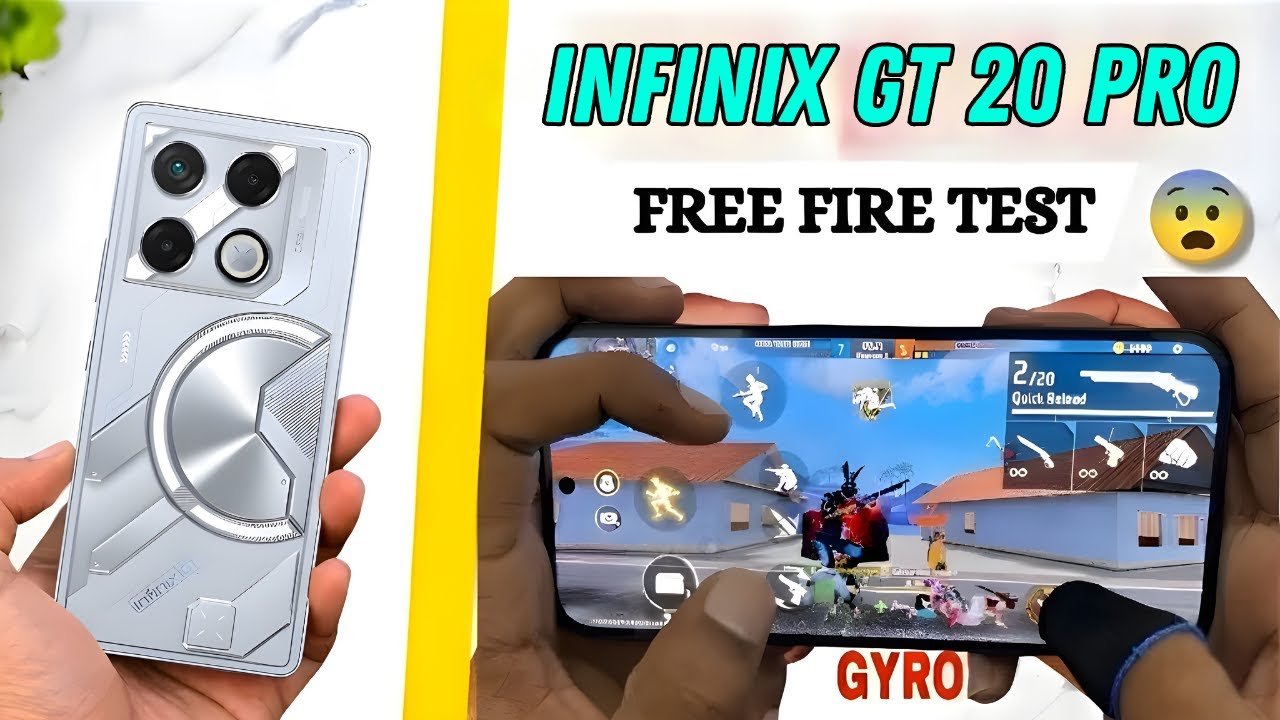 Infinix GT 20 Pro Free Fire Test | Free Fire Test Infinix GT 20 Pro | Infinix GT 20 Pro Gaming Test