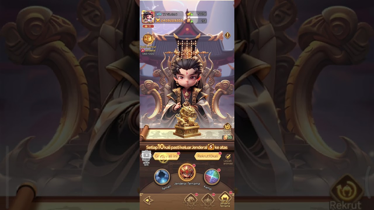 Udah lama ga daily Samkok New Force 