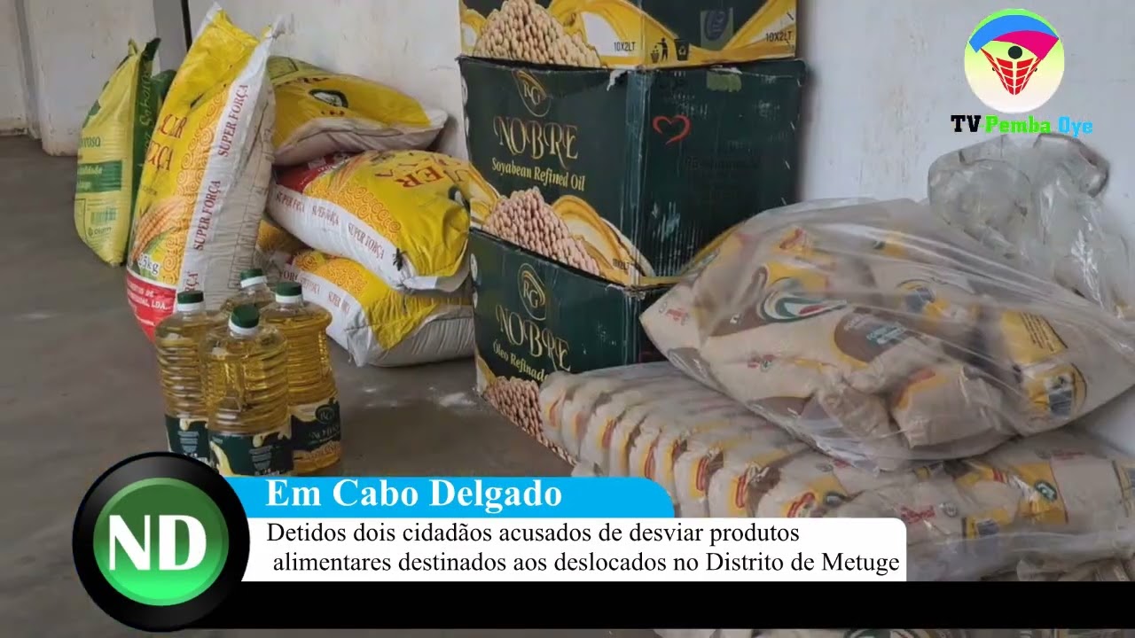 DETIDA A DIRECTORA DE INFRA-ESTRUTURAS DE METUGE  POR DESVIO DE  DONATIVOS  DOS DESLOCADOS