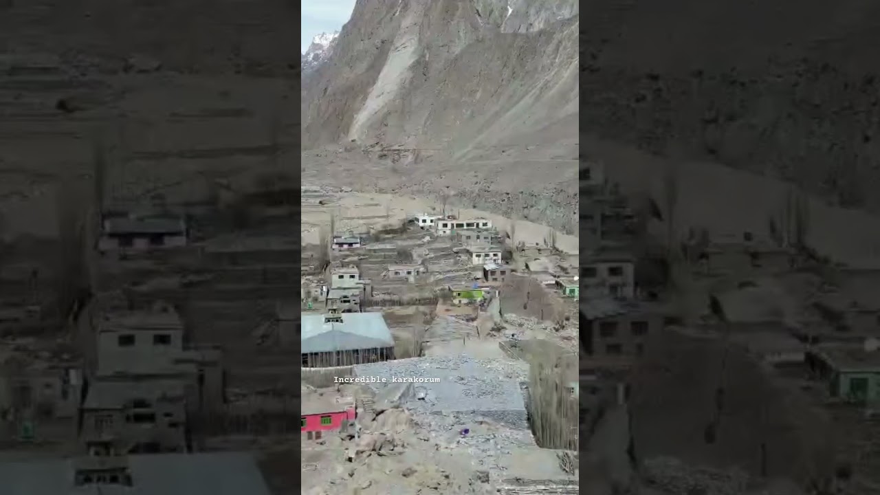 My village (Kanday)District Ghanche in the front of the K-1 Mashabrum karakorum #incredilekarakorum