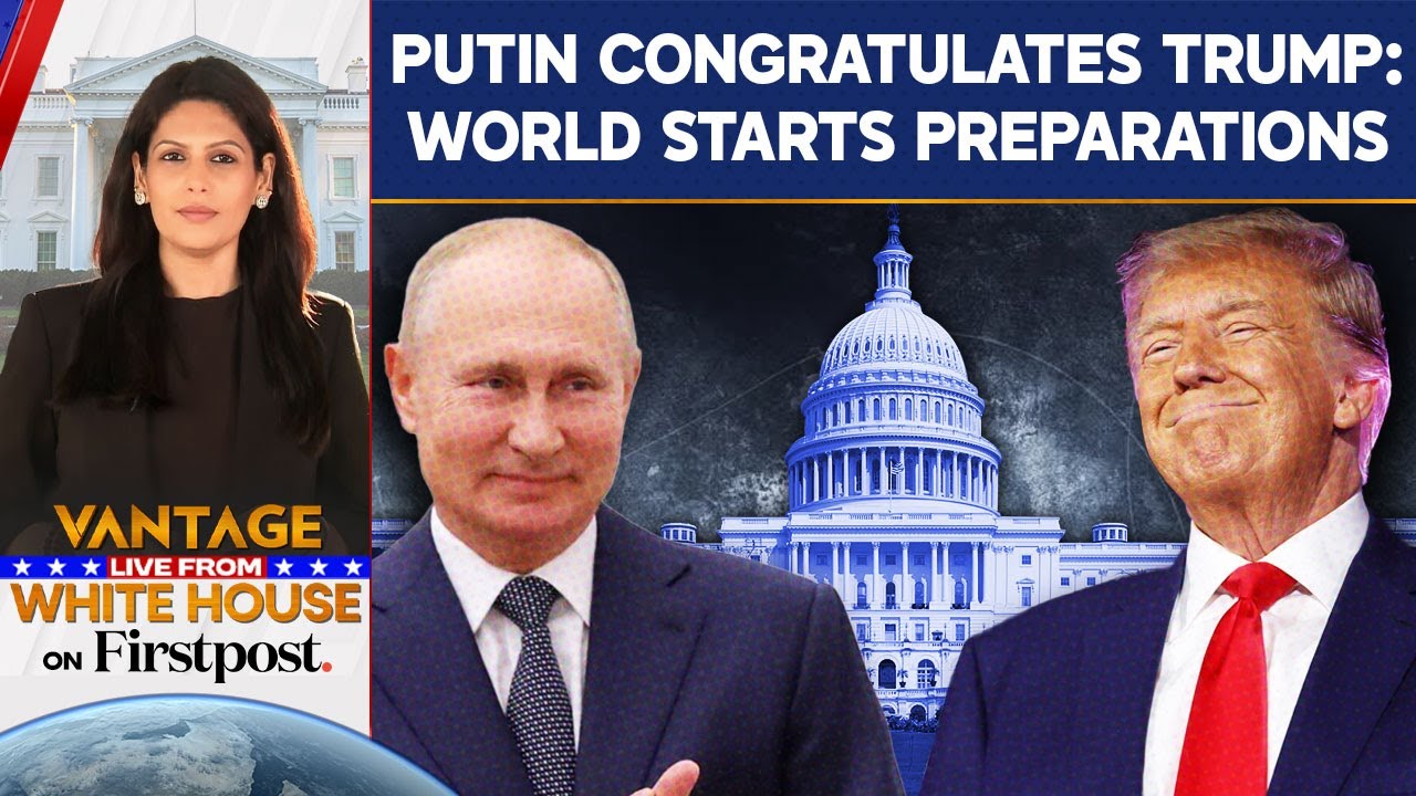 Vladimir Putin Congratulates Donald Trump, Calls him 
