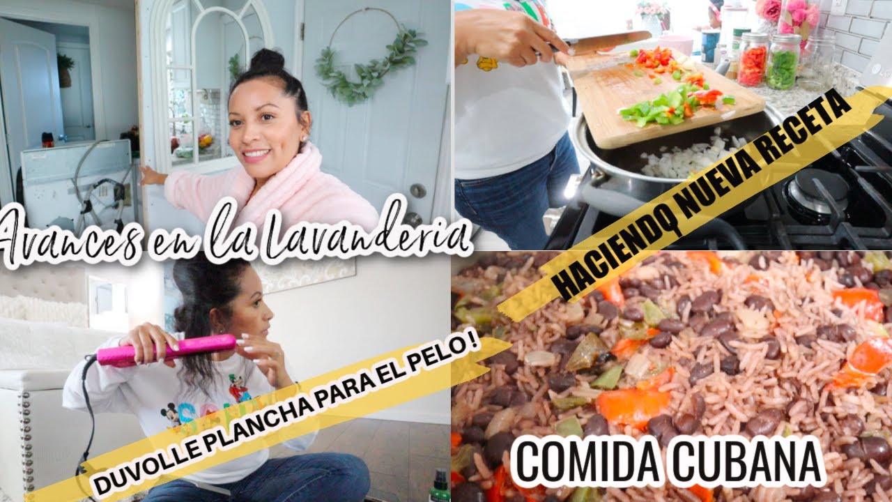 AVANCES EN LA  LAVANDERIA |COMIDA CUBANA |#SILVIAENTUVIDAVLOGS
