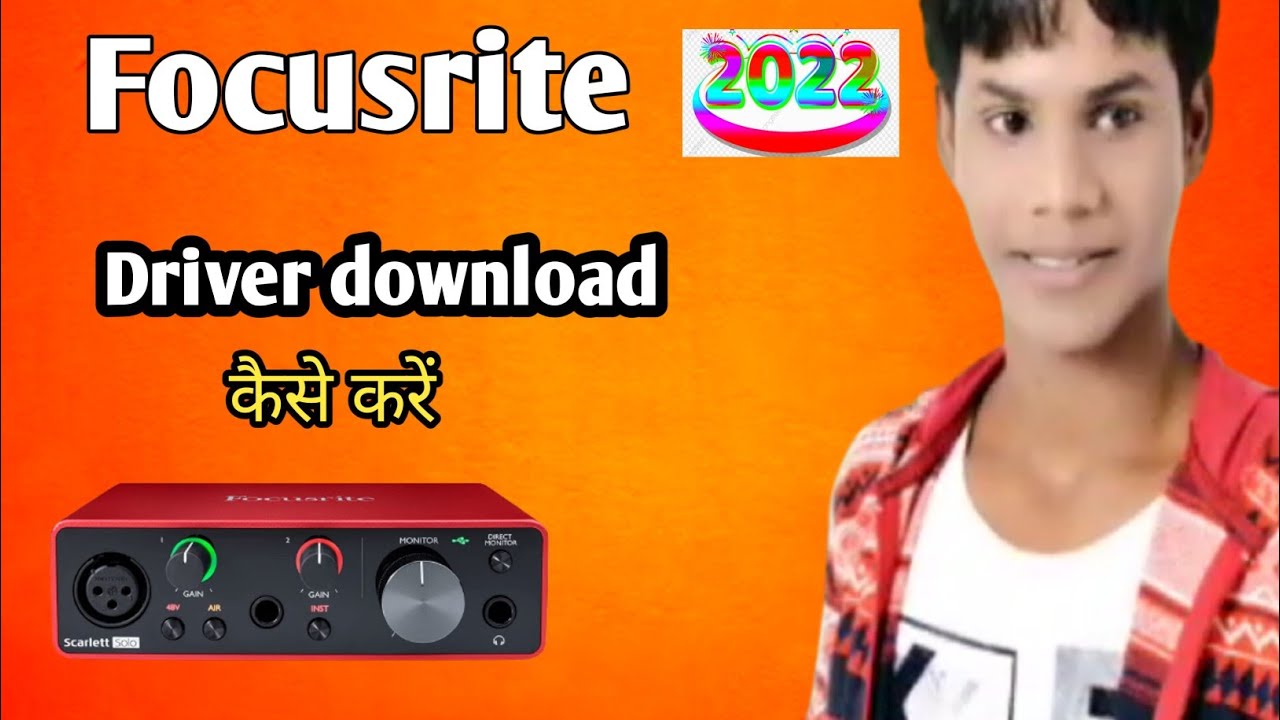 How To Download Focusrite Drivers 2022.focusrite driver install.Scarlett 2i2 Setup in hindi 2022