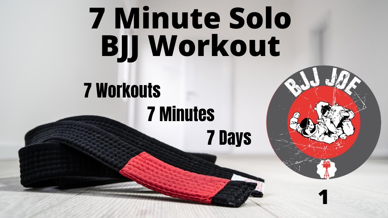 7 Minute Solo BJJ Workout