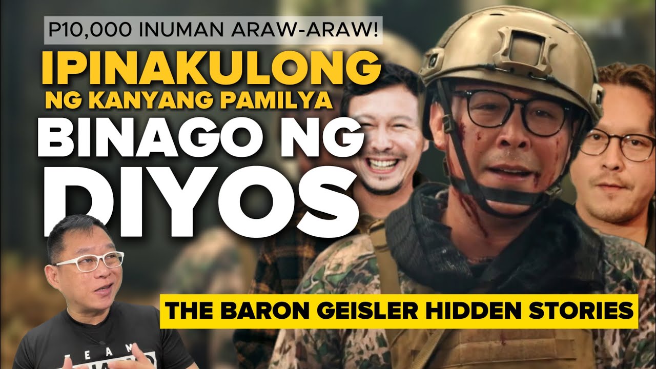 10k Inuman Araw-Araw,Pinakulong ng pamilya, Hinugot Ng Diyos Sa Dilim | Baron Geisler Hidden Stories