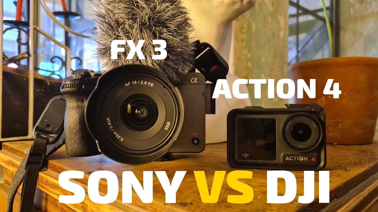 DJI Action 4 vs Sony FX 3