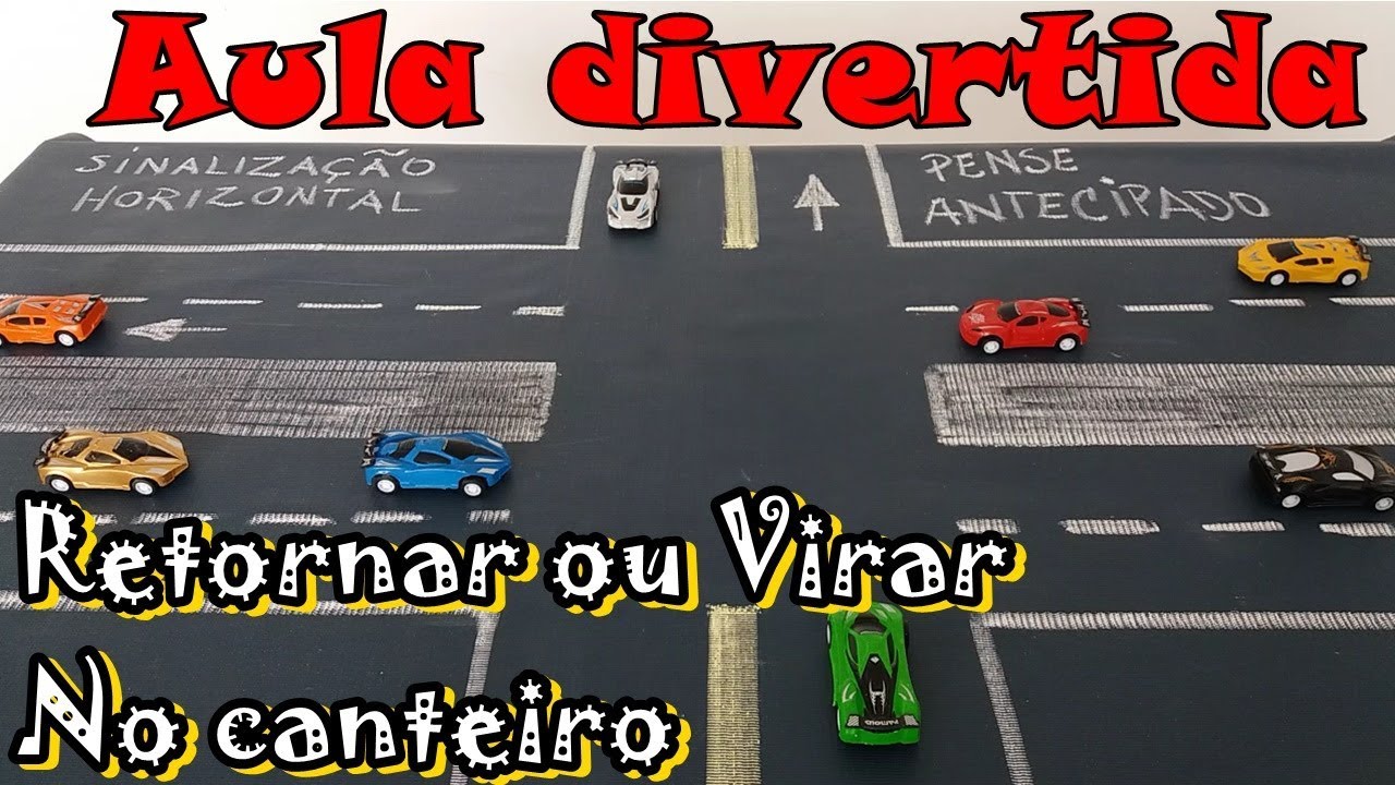 Como fazer Retorno  No Canteiro central
