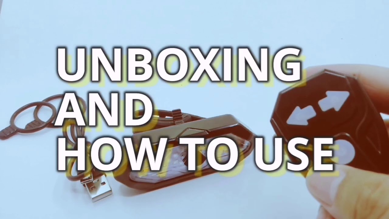 REMOTE CONTROLLED TURN SIGNAL / UNBOXING