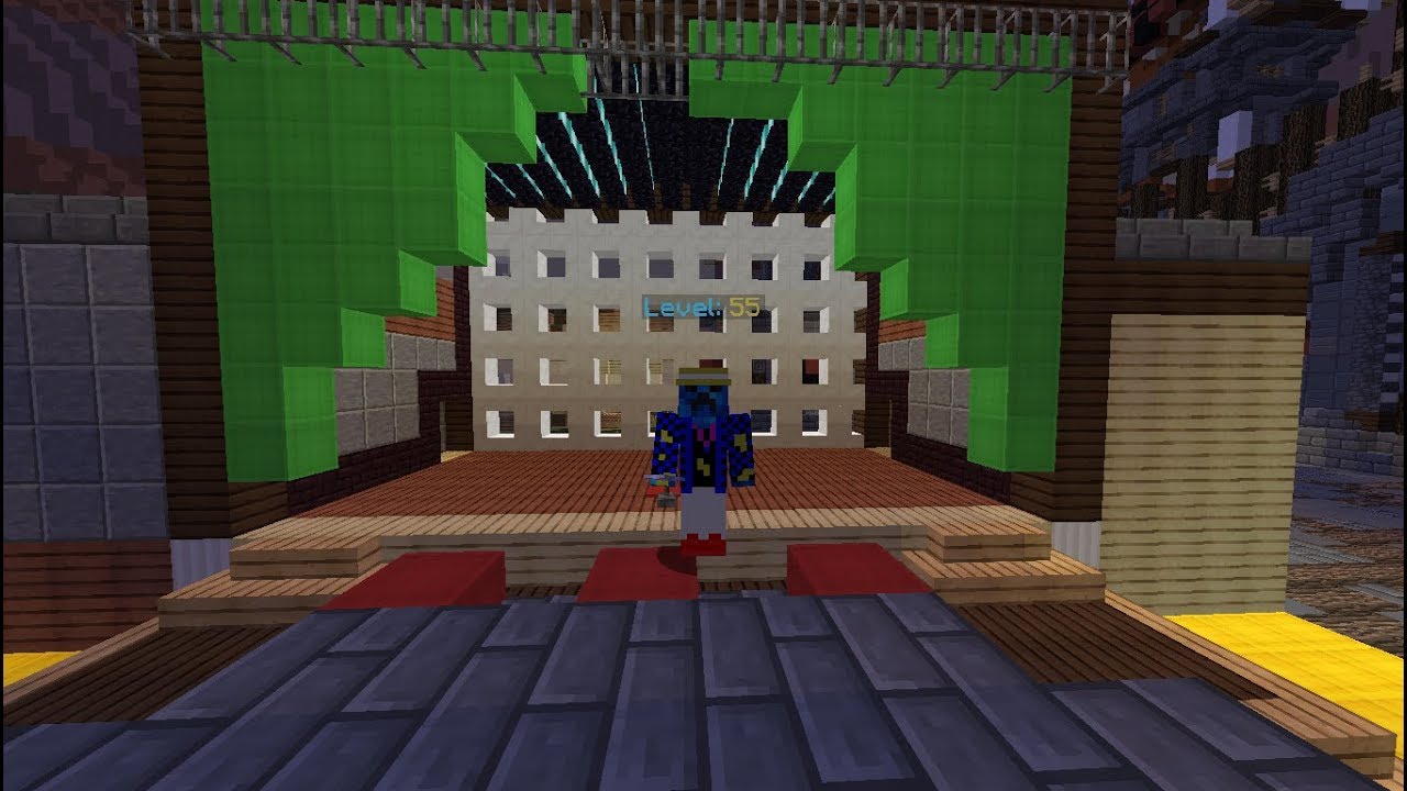 Building the next stage for Minecrafters got talent!