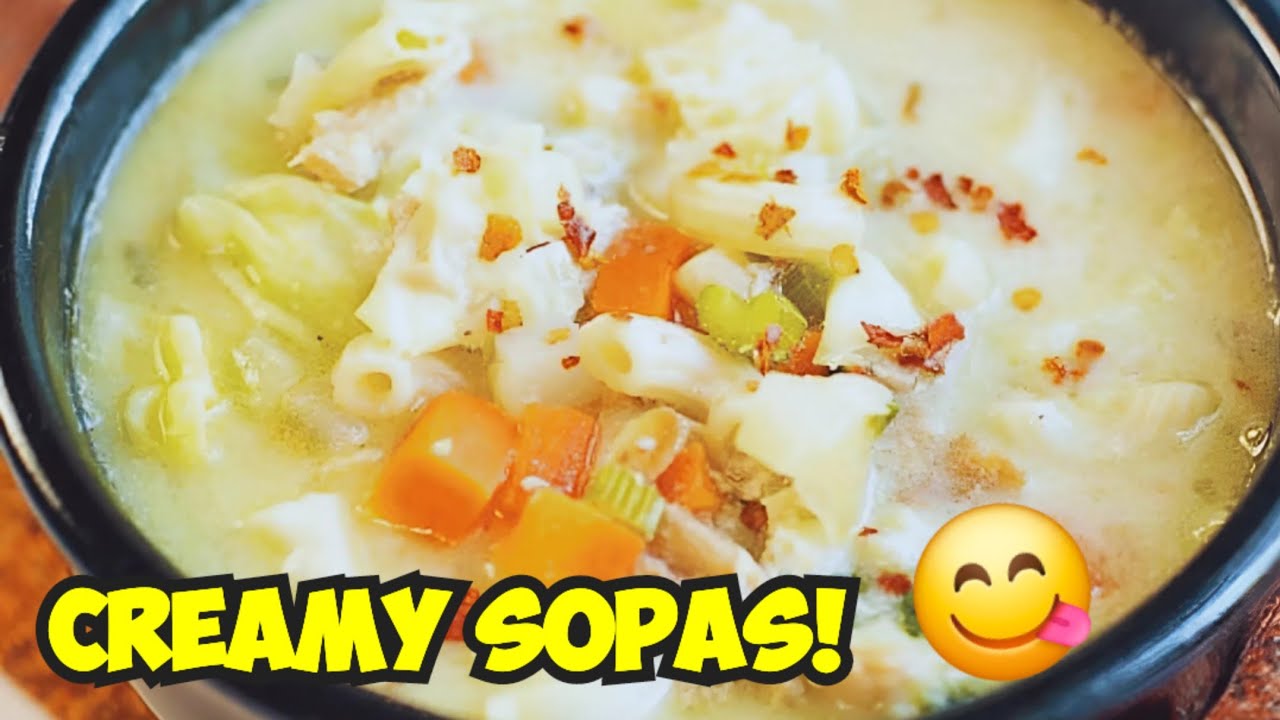 CREAMY SOPAS!