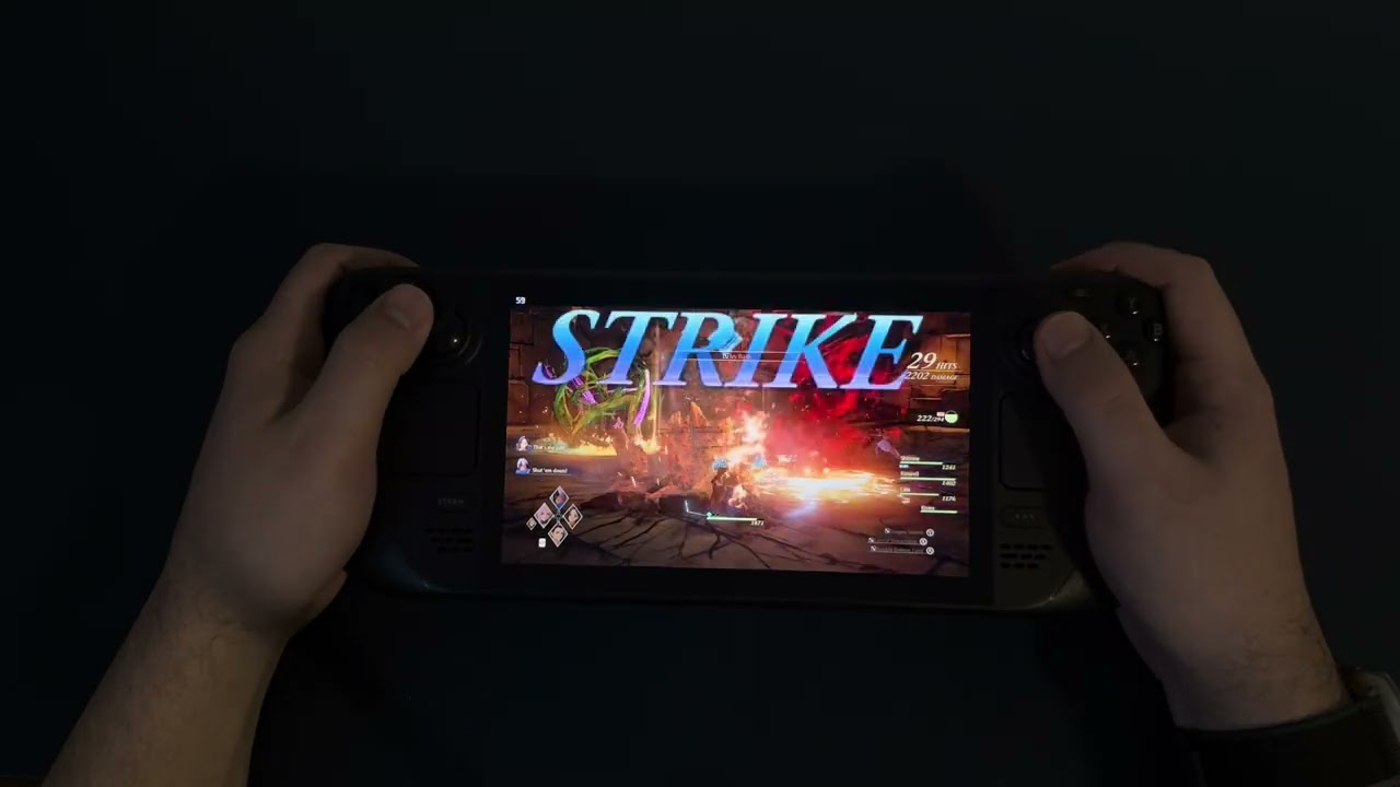 Tales of Arise Gameplay - Steam Deck OLED