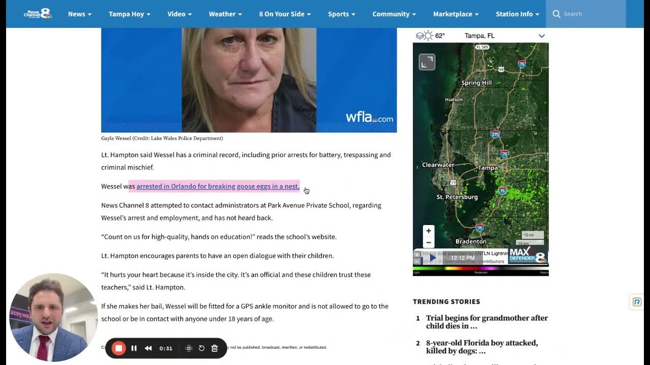 EducationLawyers.com: Florida Substitute Teacher Charged with Showing Explicit Photos to Students