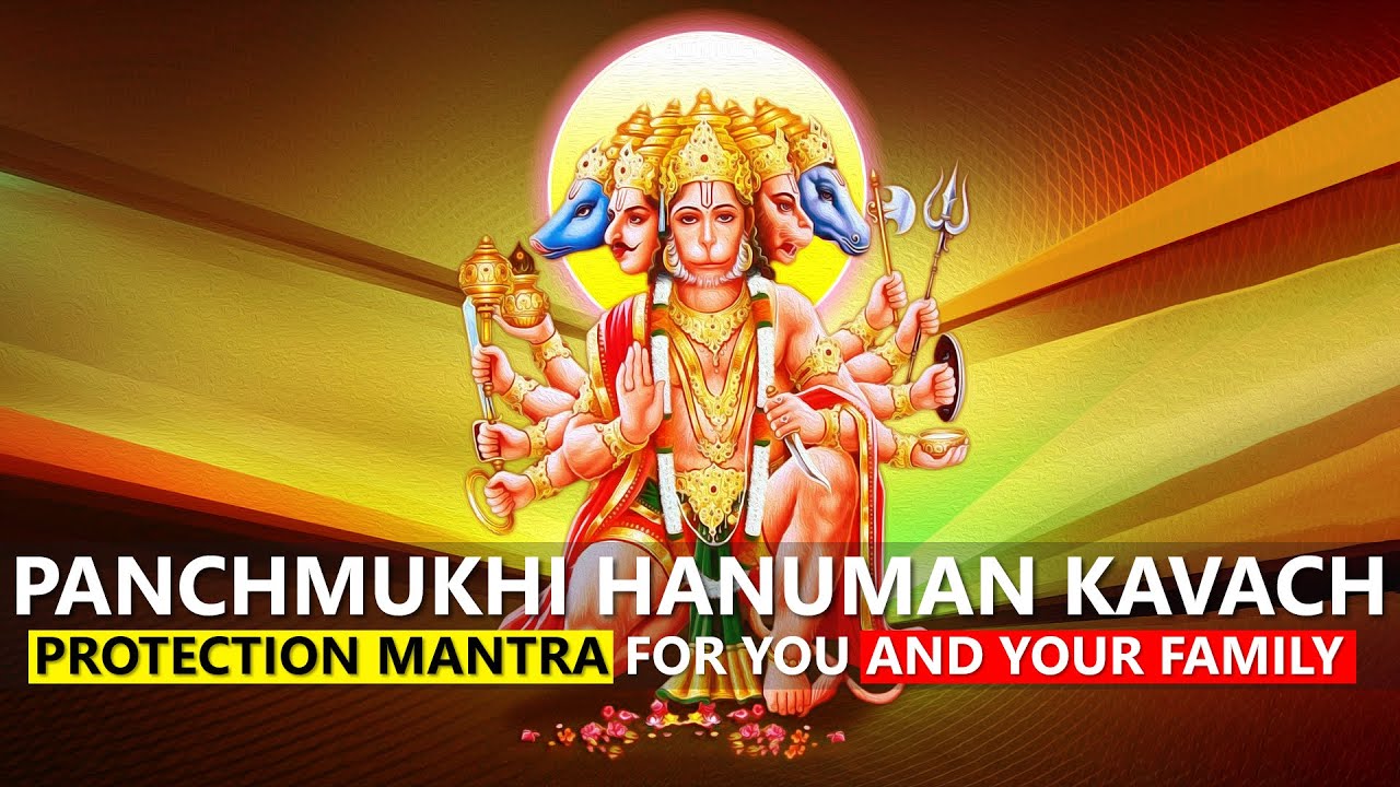 REMOVE NEGATIVE ENERGY FROM YOUR LIFE | Panchamukhi Hanuman Kavach