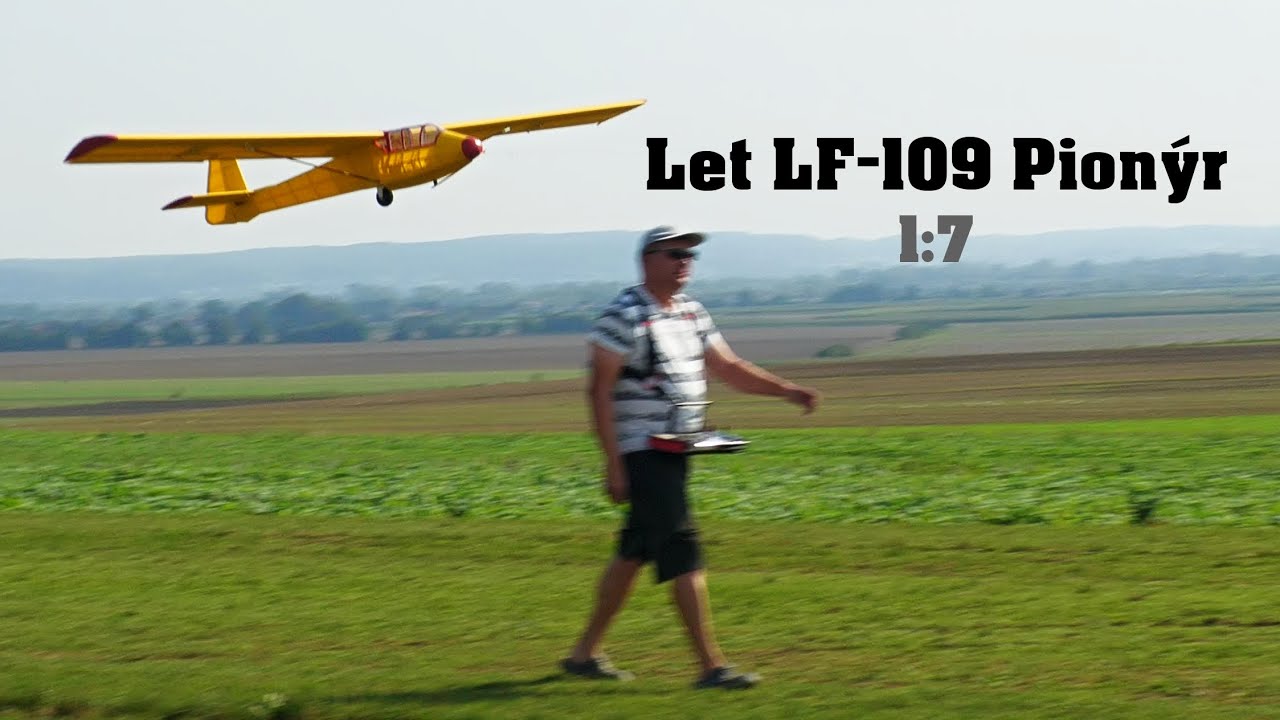 Let LF-109 Pionyr | mini scale (1:7) RC glider | Hat 2022