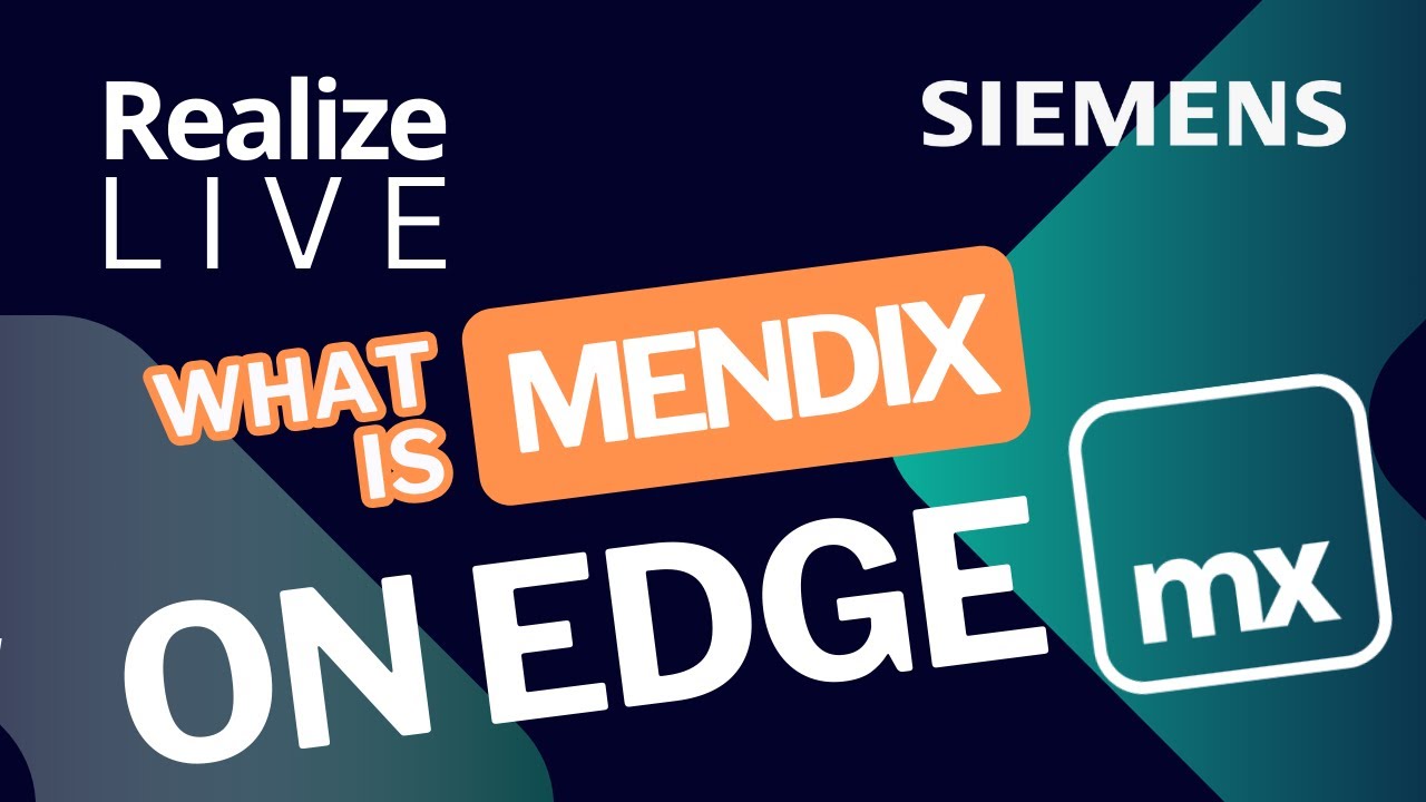 Realize LIVE | Mendix Industrial Edge Community Talk