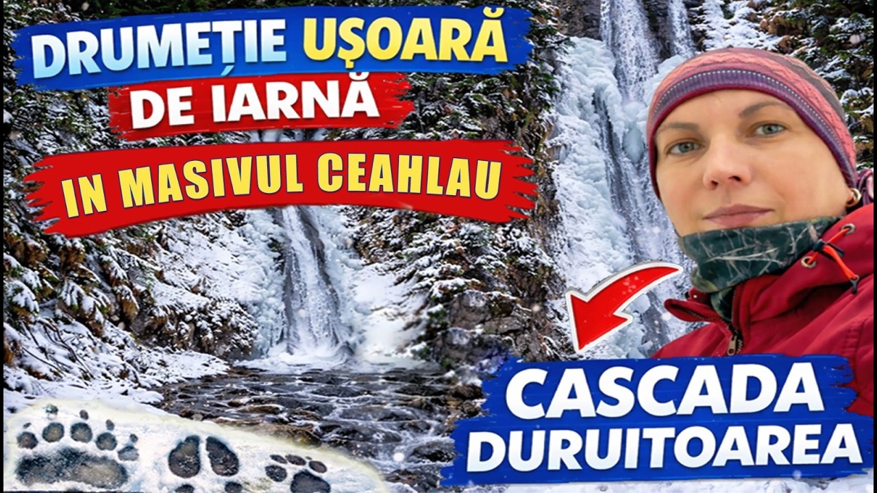 Cascada Duruitoarea Ceahlau – traseu usor sau periculos ? Urme de urs